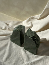 Load image into Gallery viewer, Epidote Crystal Bookends #1