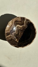 Load image into Gallery viewer, Chocolate Banded Crystal Onyx Dish #2