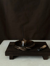 Load image into Gallery viewer, Chocolate Banded Crystal Onyx Cleanse Stick Holder #10