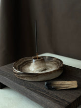 Load image into Gallery viewer, Chocolate Banded Crystal Onyx Cleanse Stick Holder #4