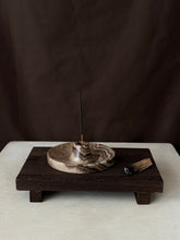 Load image into Gallery viewer, Chocolate Banded Crystal Onyx Cleanse Stick Holder #2