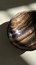 Load image into Gallery viewer, Chocolate Banded Crystal Onyx Dish #1