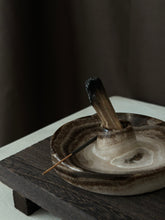 Load image into Gallery viewer, Chocolate Banded Crystal Onyx Cleanse Stick Holder #4