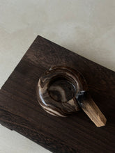 Load image into Gallery viewer, Chocolate Banded Crystal Onyx Tealight Candle Holder #6