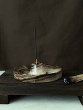 Load image into Gallery viewer, Chocolate Banded Crystal Onyx Cleanse Stick Holder #4