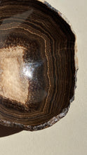 Load image into Gallery viewer, Chocolate Banded Crystal Onyx Dish #5