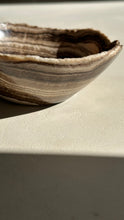 Load image into Gallery viewer, Chocolate Banded Crystal Onyx Dish #8