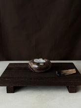 Load image into Gallery viewer, Chocolate Banded Crystal Onyx Tealight Candle Holder #4