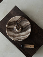 Load image into Gallery viewer, Chocolate Banded Crystal Onyx Cleanse Stick Holder #6