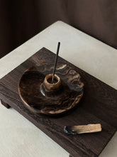 Load image into Gallery viewer, Chocolate Banded Crystal Onyx Cleanse Stick Holder #10