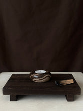 Load image into Gallery viewer, Chocolate Banded Crystal Onyx Tealight Candle Holder #6