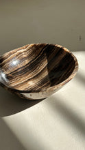 Load image into Gallery viewer, Chocolate Banded Crystal Onyx Dish #1