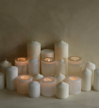 Load image into Gallery viewer, 2 Set Selenite Candle Holders - Little Quartz Co Crystals