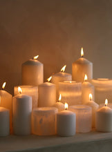 Load image into Gallery viewer, 2 Set Selenite Candle Holders - Little Quartz Co Crystals