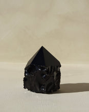 Load image into Gallery viewer, Black Obsidian Polished Point Crystal - Little Quartz Co Crystals