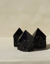 Load image into Gallery viewer, Black Obsidian Polished Point Crystal - Little Quartz Co Crystals