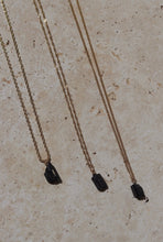 Load image into Gallery viewer, Black Tourmaline Crystal Necklace - Little Quartz Co Crystals