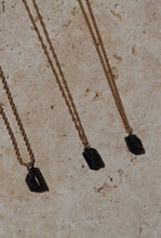 Load image into Gallery viewer, Black Tourmaline Crystal Necklace - Little Quartz Co Crystals