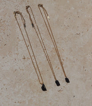 Load image into Gallery viewer, Black Tourmaline Crystal Necklace - Little Quartz Co Crystals