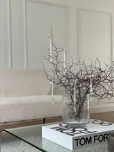 Load image into Gallery viewer, Christmas Ornaments - Clear Quartz Gold Electroplated - Little Quartz Co Crystals