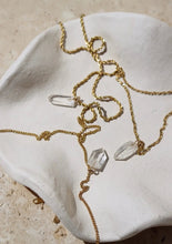 Load image into Gallery viewer, Clear Quartz Crystal Necklace - Little Quartz Co Crystals