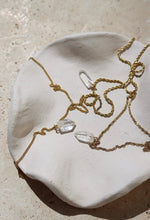 Load image into Gallery viewer, Clear Quartz Crystal Necklace - Little Quartz Co Crystals