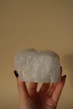 Load image into Gallery viewer, Clear Quartz Tealight Candle Holder - Little Quartz Co Crystals