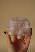 Load image into Gallery viewer, Rose Quartz Tealight Candle Holder - Little Quartz Co Crystals