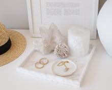 Load image into Gallery viewer, Short Selenite Tealight Candle Holder - Little Quartz Co Crystals