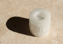 Load image into Gallery viewer, Short Selenite Tealight Candle Holder - Little Quartz Co Crystals