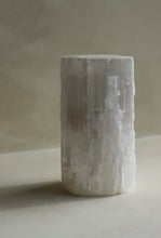 Load image into Gallery viewer, Tall Selenite Tealight Candle Holder - Little Quartz Co Crystals