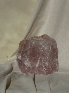 Rose Quartz Crystal Chunk #01