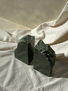 Epidote Crystal Bookends #1