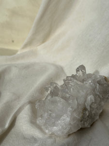 Clear Quartz Crystal Cluster #01