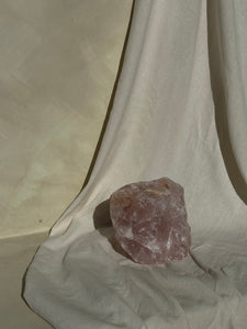 Rose Quartz Crystal Chunk #01