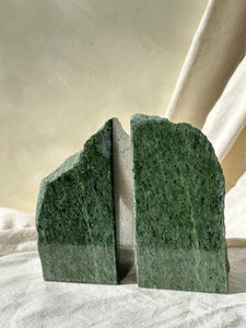 Epidote Crystal Bookends #2