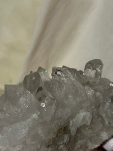 Clear Quartz Crystal Cluster #01