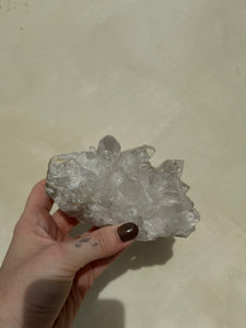 Clear Quartz Crystal Cluster #01