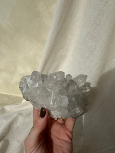 Clear Quartz Crystal Cluster #01