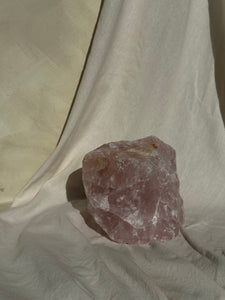 Rose Quartz Crystal Chunk #01