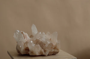 Clear Quartz Cluster- Statement Piece Crystal #C