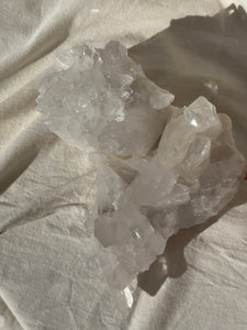 Clear Quartz Cluster- Statement Piece Crystal #B