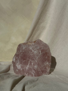 Rose Quartz Crystal Chunk #01