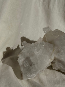 Clear Quartz Cluster- Statement Piece Crystal #B