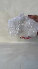 Load and play video in Gallery viewer, Clear Quartz Crystal Cluster #04
