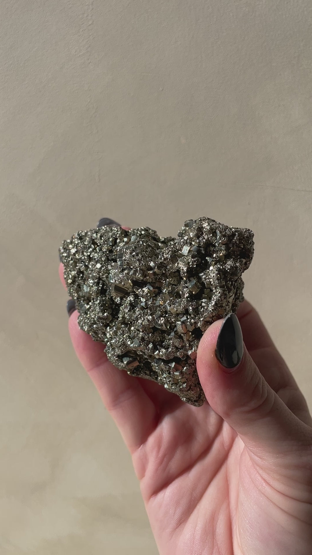 Pyrite Crystal Cluster #2