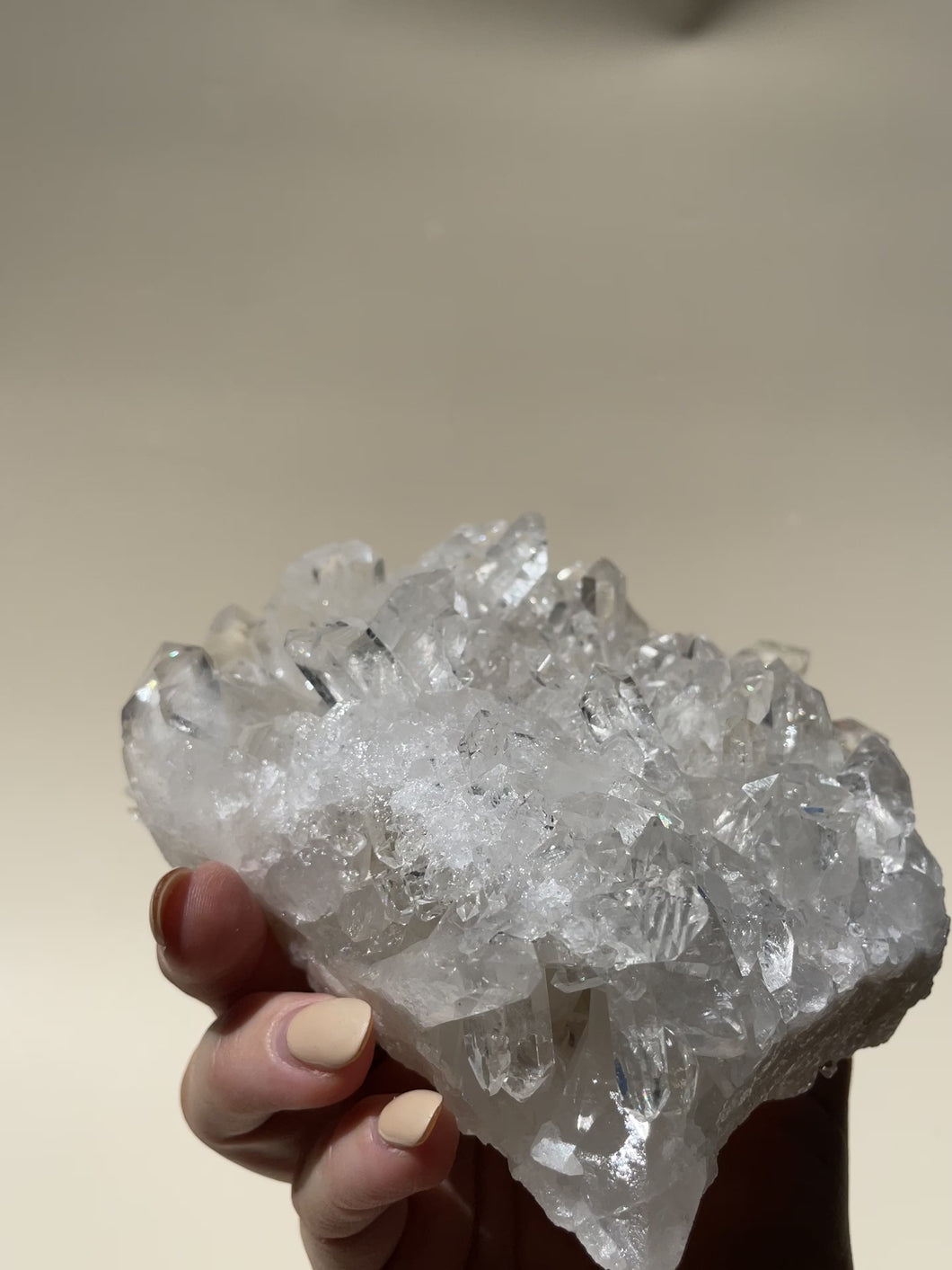 Clear Quartz Crystal Cluster #15