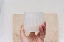 Load image into Gallery viewer, 2 Set Selenite Candle Holders - Little Quartz Co Crystals
