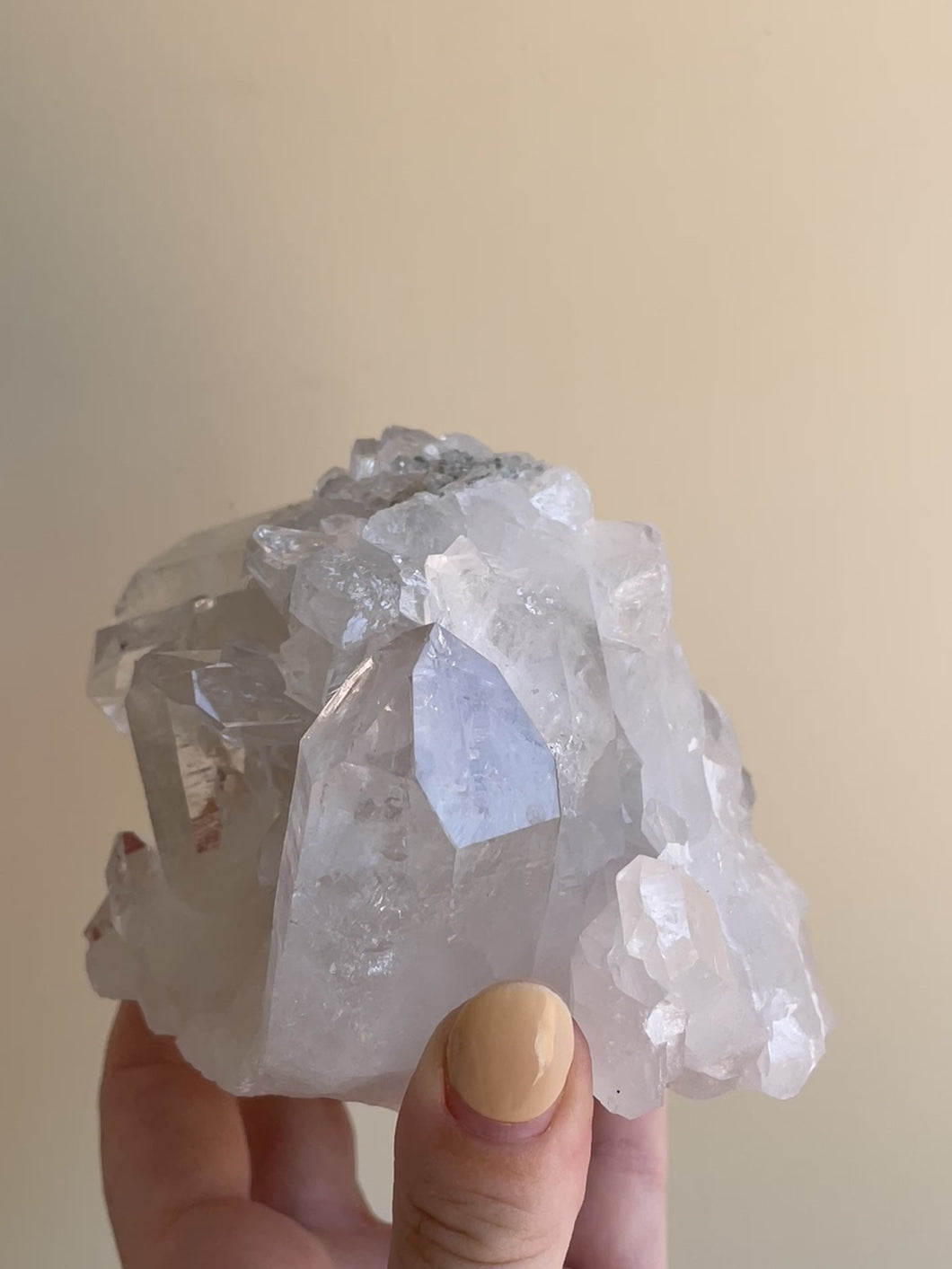 Clear Quartz Crystal Cluster #20