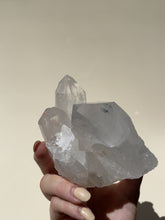 Load and play video in Gallery viewer, Clear Quartz Crystal Cluster #12
